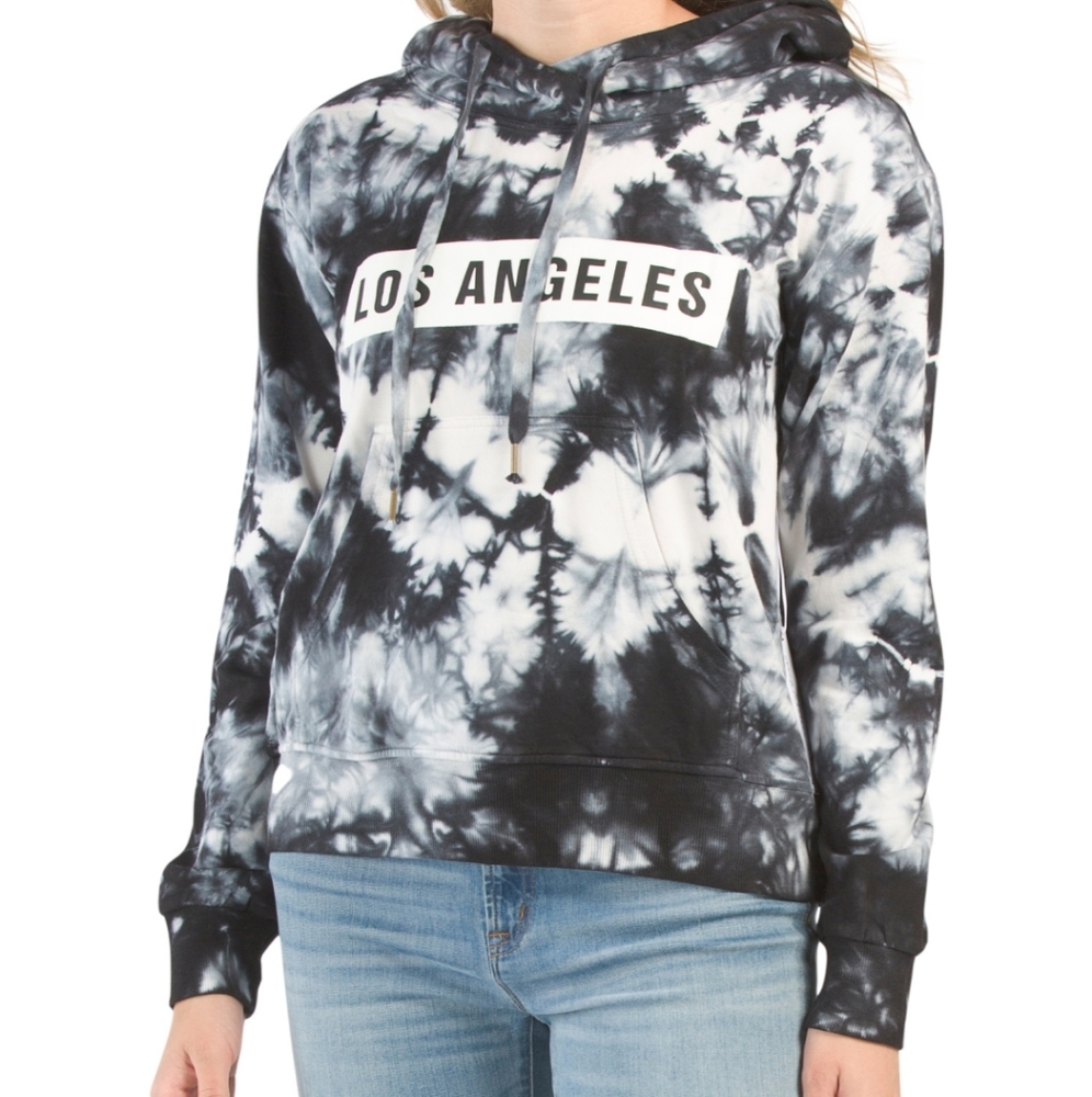 NWT Young Fabulous & Broke Los Angeles Tie Dye Hoodie…